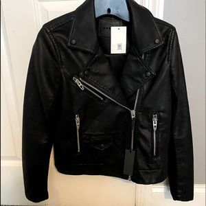 BlankNYC jacket  zip design, long sleeve, waist length size S